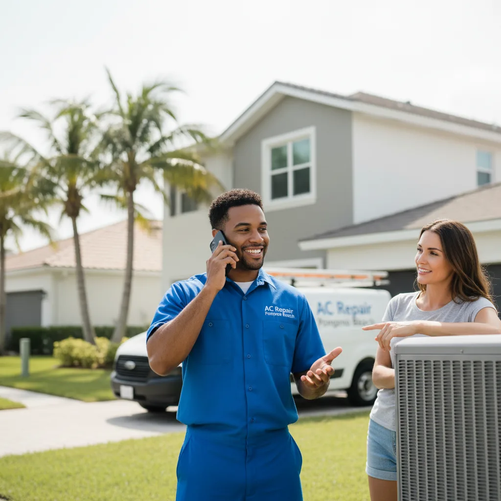 AC Repair Pompano Beach customer support in Reading